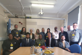 Spending National Employability Day with Sir Stephen Timms MP