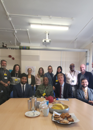 Spending National Employability Day with Sir Stephen Timms MP