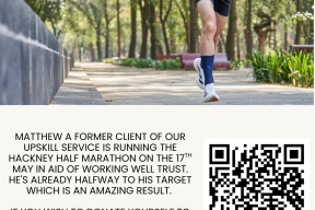 Matt’s running for Working Well!